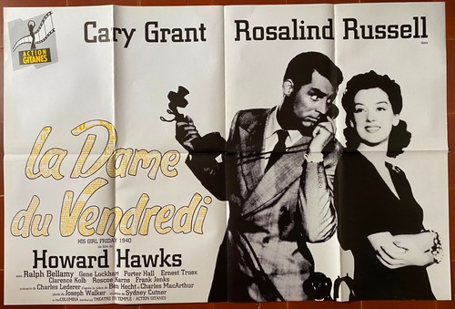 Poster dame vendredi - la, du