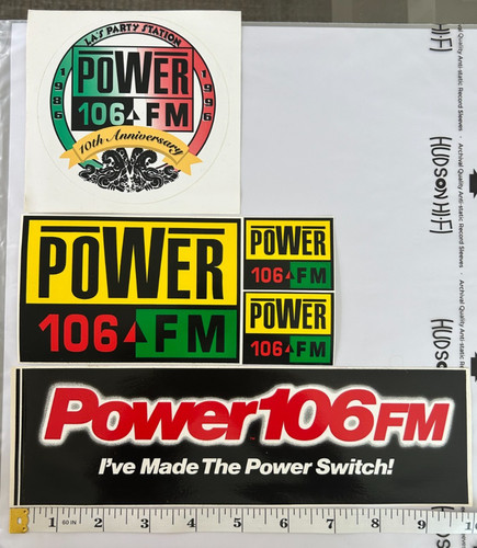 1990s power 106 - 1990s, sticker