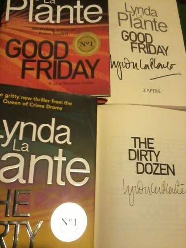 Lynda plante signed 2 x - la,