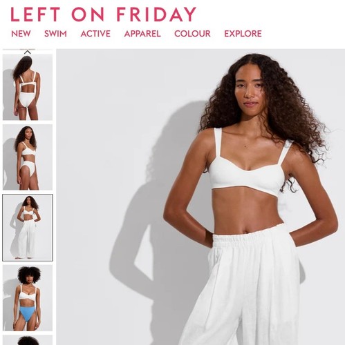 Left friday coconut - left, white